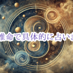 生年月日占いの四柱推命を使って具体的に鑑定します。